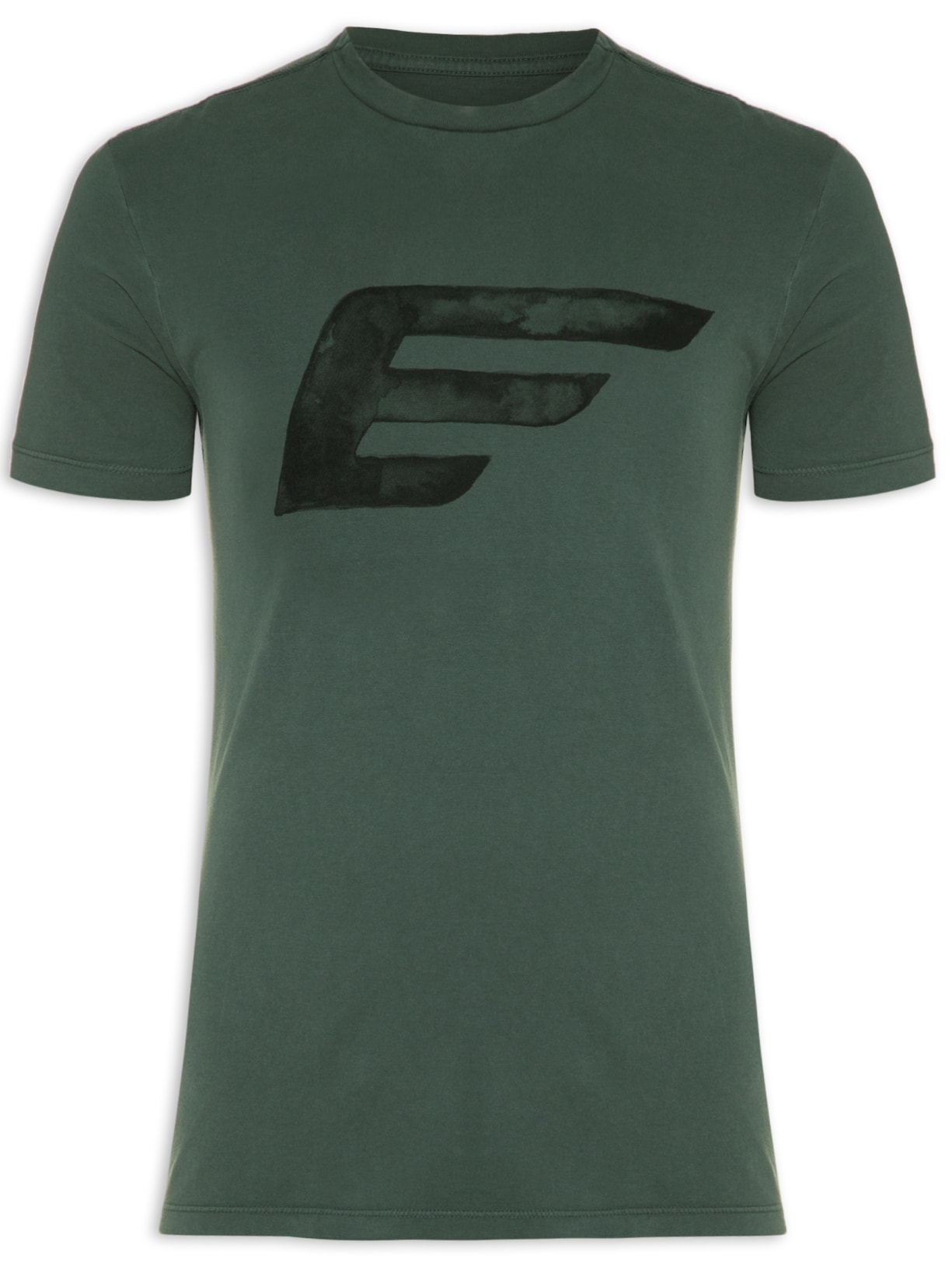 Camiseta Masculina Cotton Fine Maxi Easa Classic Manga Curta - Verde