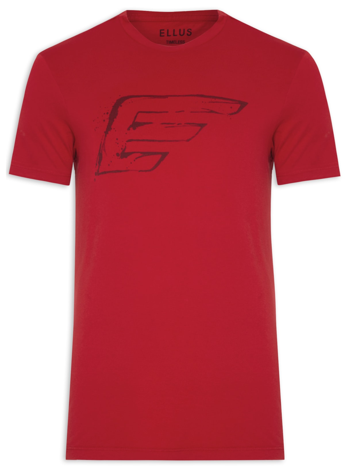 Camiseta Masculina Cotton Fine Maxi Easa Classic - Vermelho