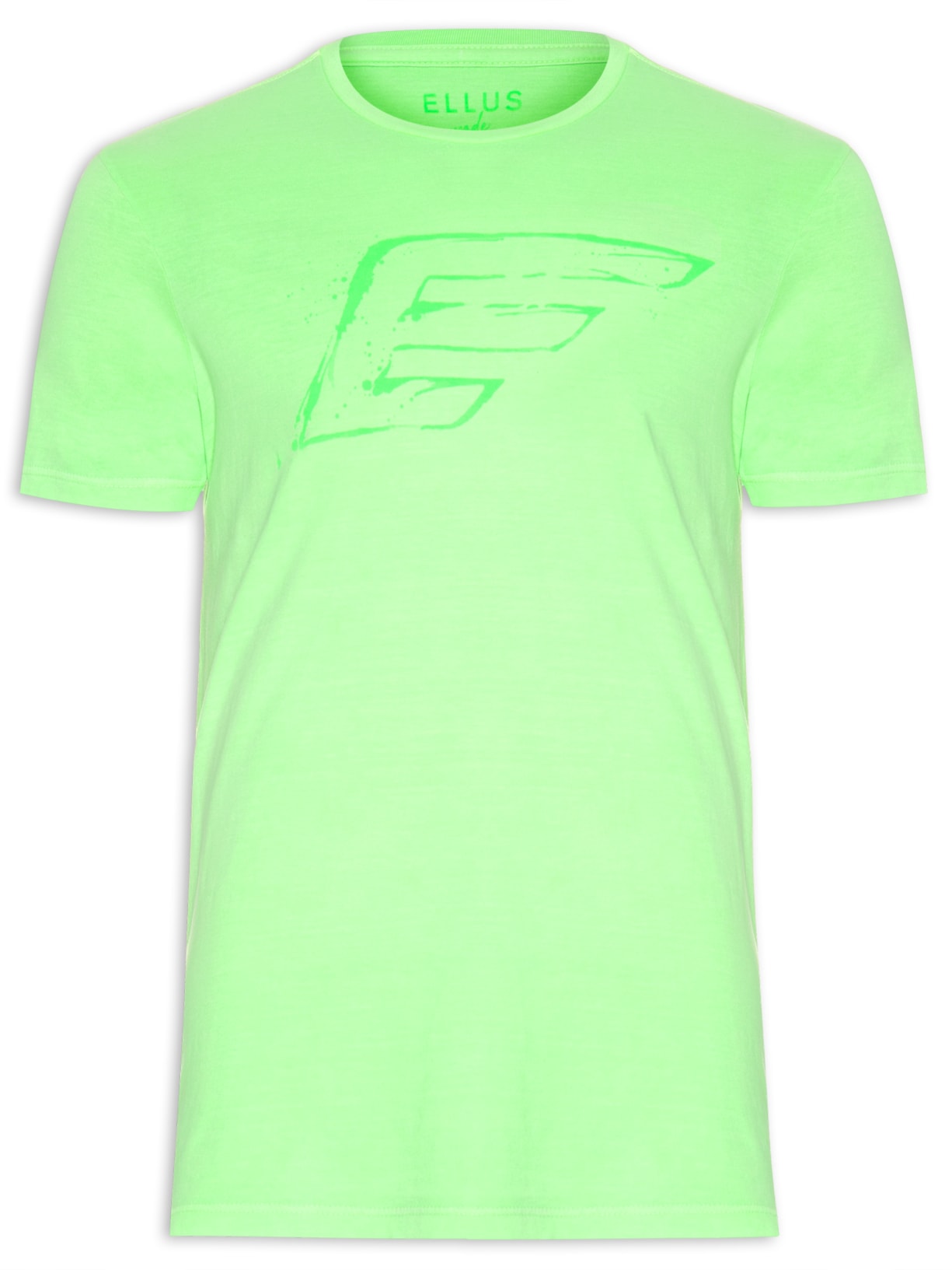 Camiseta Masculina Cotton Fine Maxi Easa Neon Classic Manga Curta - Verde