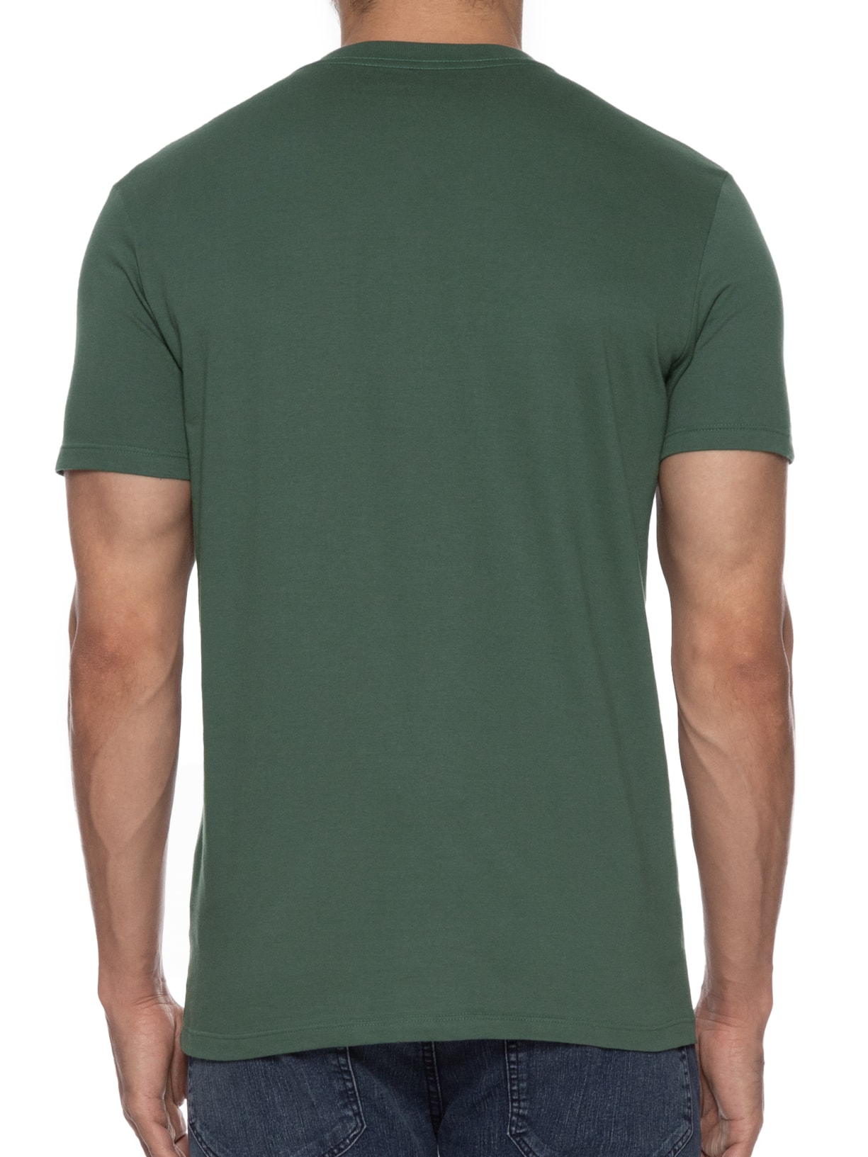 Camiseta Masculina Cotton Fine Maxi Easa Trees Classic Verde Ellus
