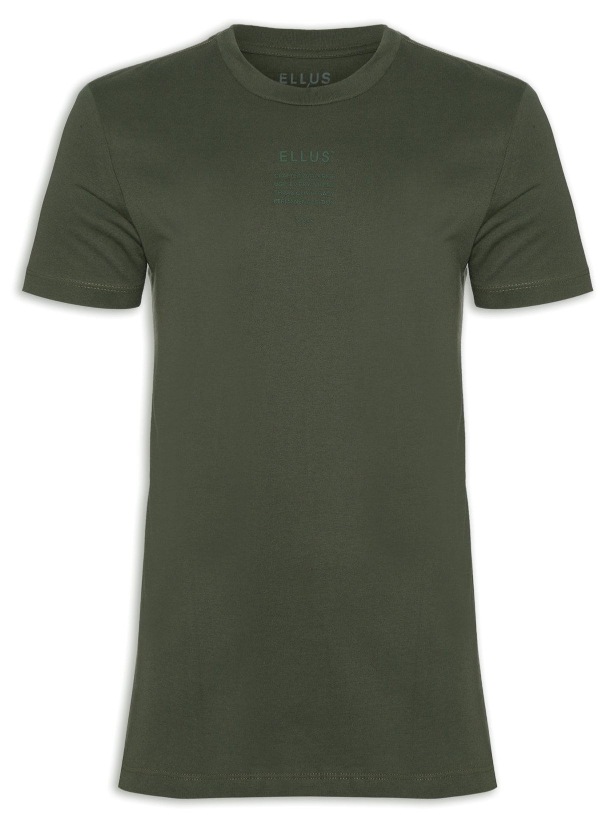 Camiseta Masculina Cotton Fine Tmlss Classic - Verde
