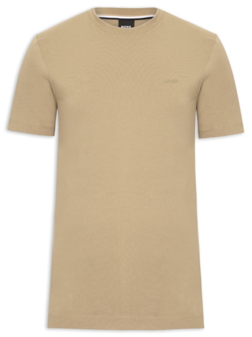 Camiseta Masculina Cotton Jersey Crew Neck Thompson - Bege
