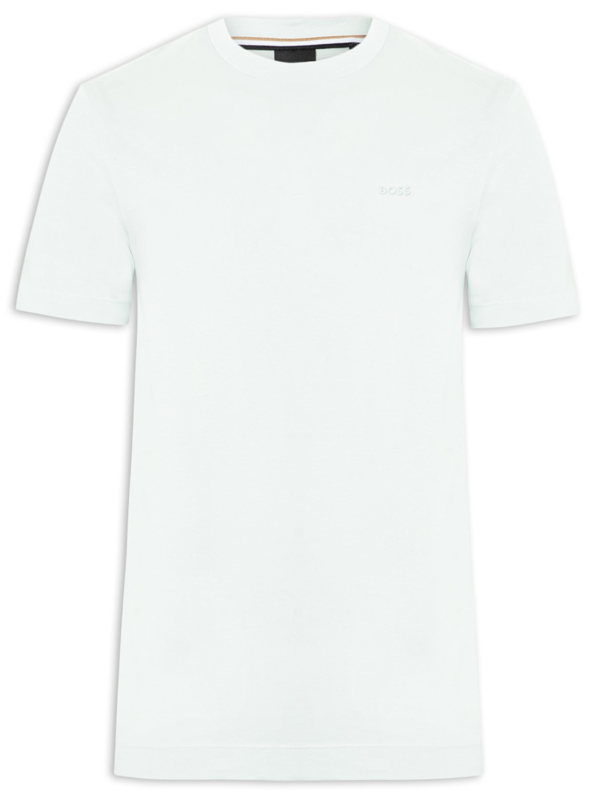 Camiseta Masculina Cotton Jersey Crew Neck Thompson Verde Claro Boss