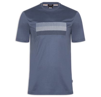 Camiseta Masculina Cotton Jersey Stripe Artwork C-Taut 10 - Azul