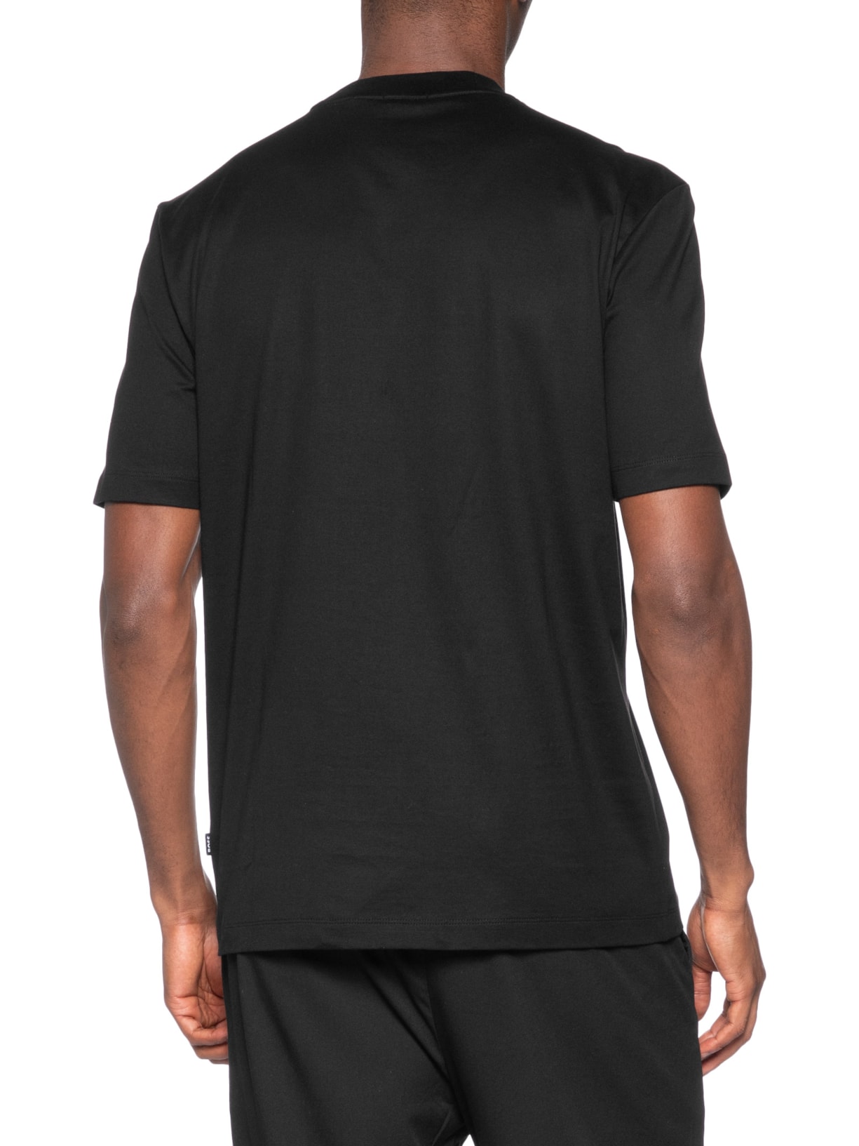 Camiseta Masculina Cotton Jersey Stripe Artwork C-Taut 10 Preto Boss