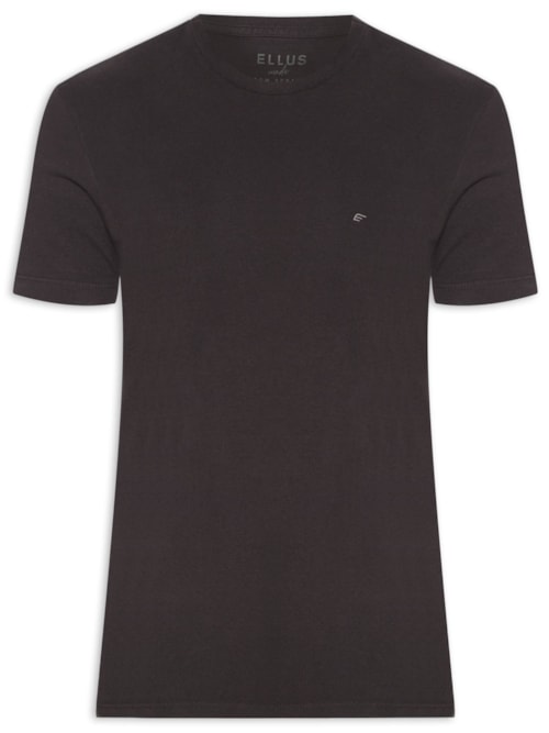 Camiseta Masculina Cotton Melange Easa Classic - Cinza