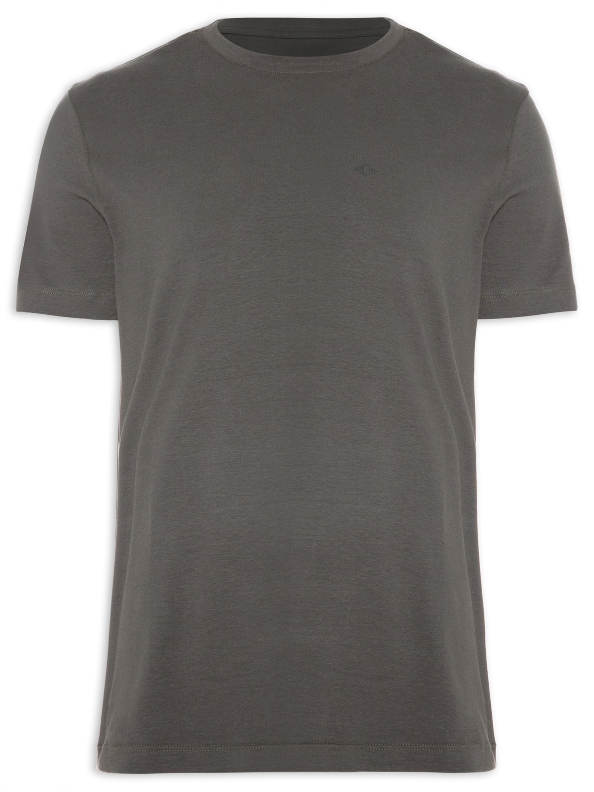 Camiseta Masculina Cotton Slim Basic Verde Richards