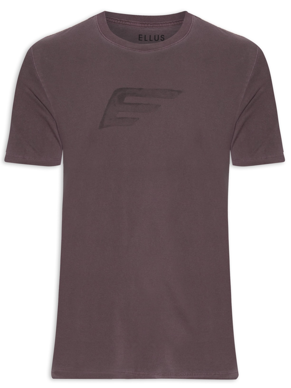 Camiseta Masculina Cotton Washed Easa Classic Manga Curta - Vinho