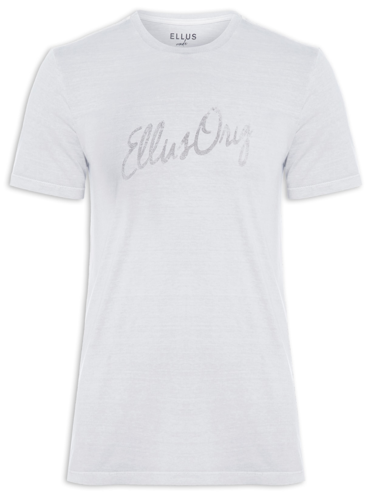 Camiseta Masculina Cotton Washed Ellus Orig - Cinza