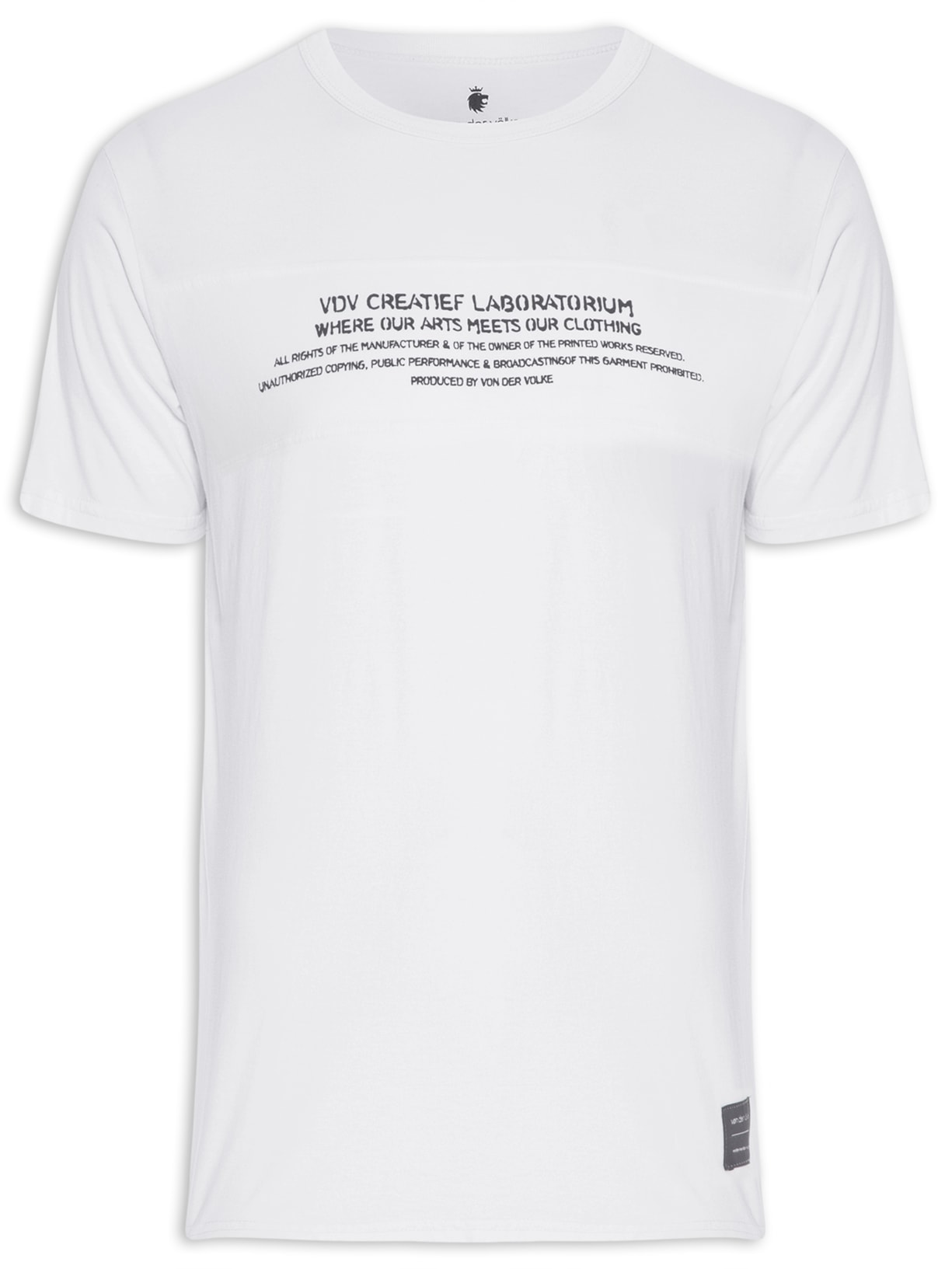 Camiseta Masculina Creatief - Branco