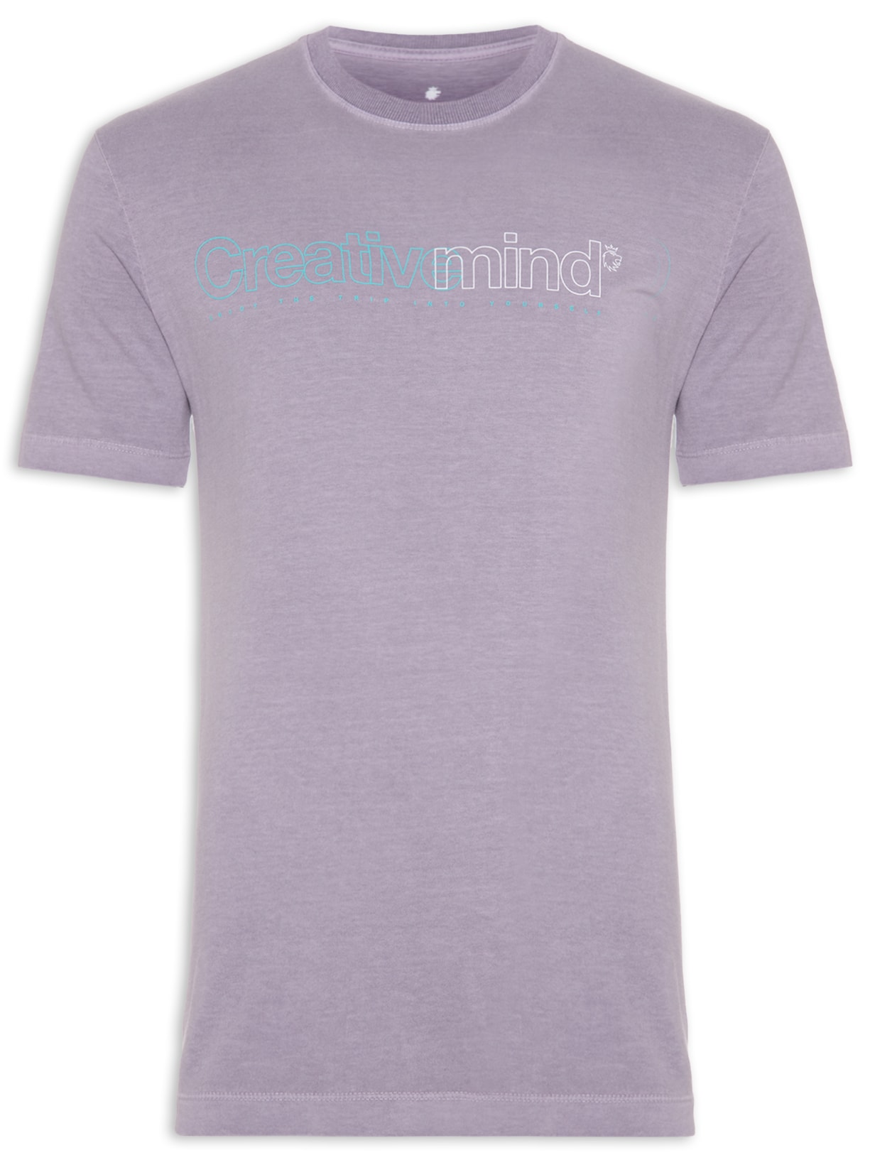 Camiseta Masculina Creative - Lilás