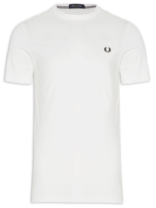 Camiseta Masculina Crew Neck - Branco