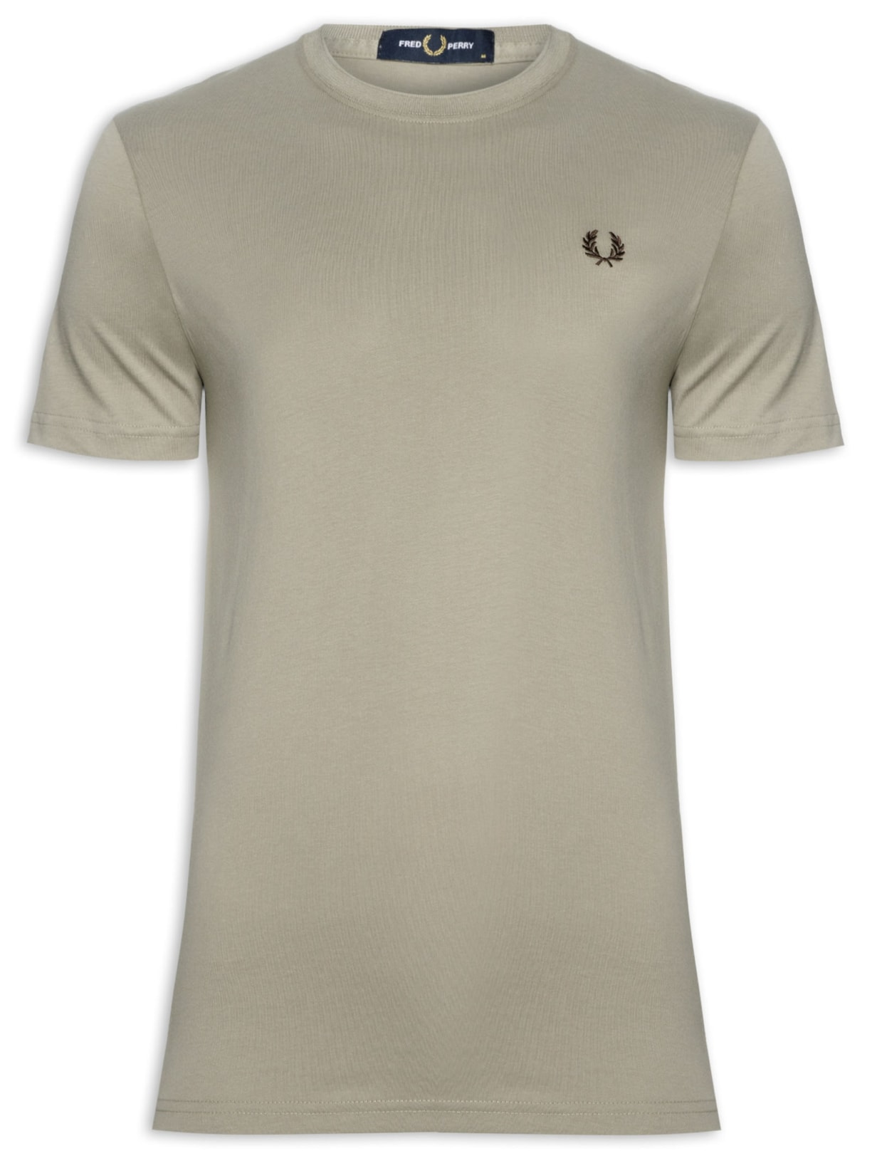 Camiseta Masculina Crew Neck - Cinza