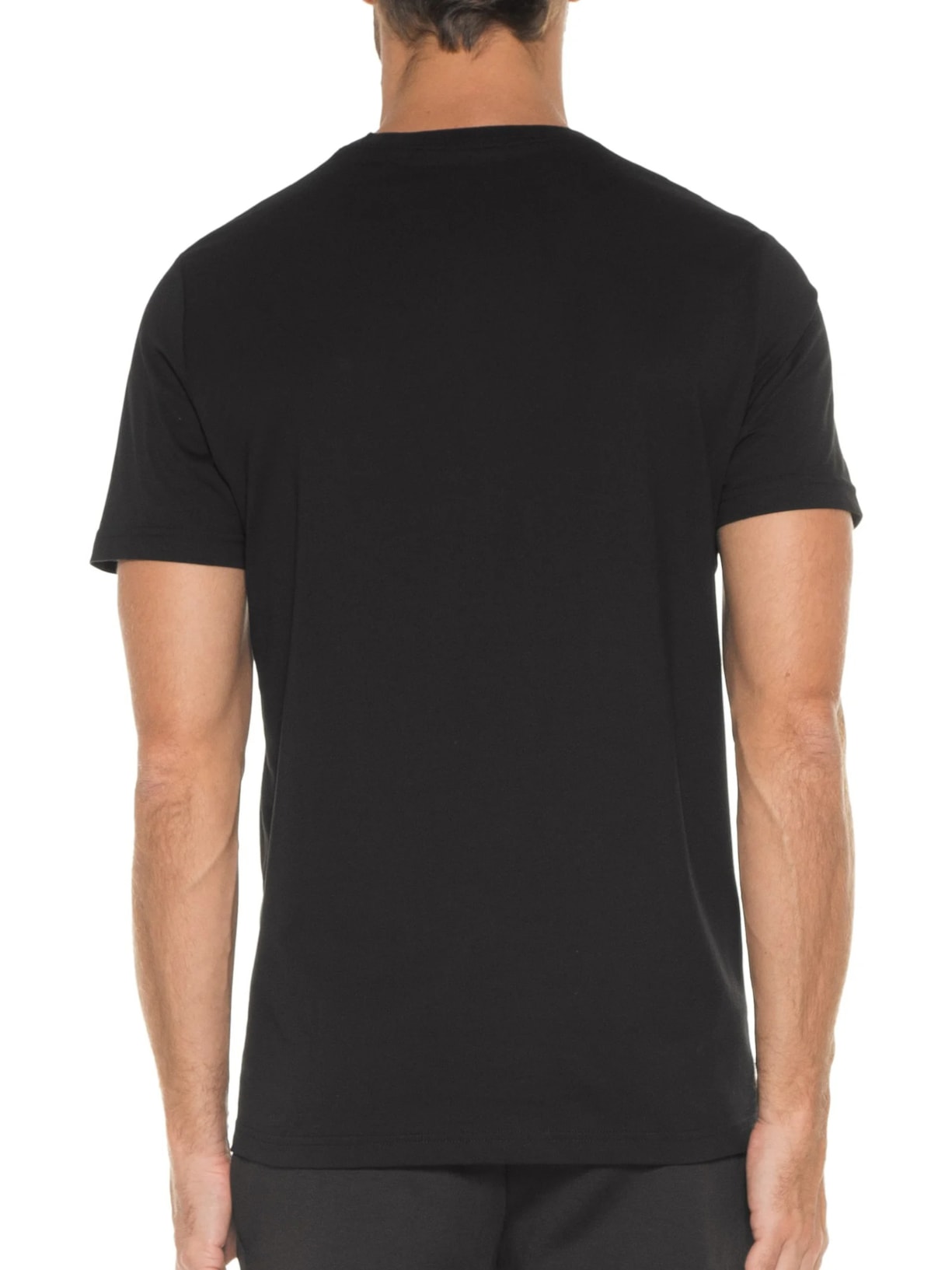 Camiseta Masculina Crew Neck Preto Fred Perry