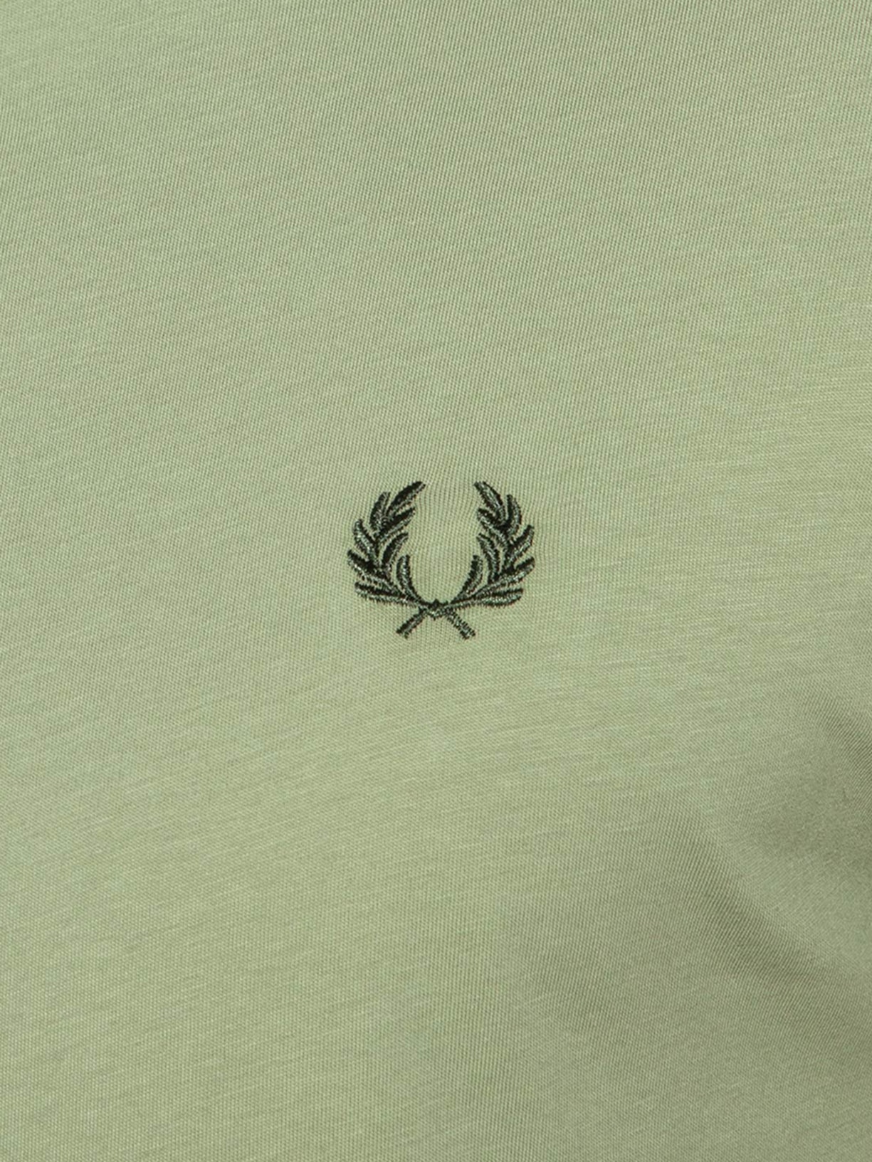 Camiseta Masculina Crew Neck T-Shirt Verde Fred Perry