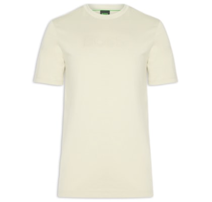 Camiseta Masculina Crew Neck TS-Logo - Bege