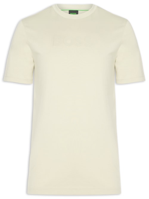 Camiseta Masculina Crew Neck TS-Logo - Bege