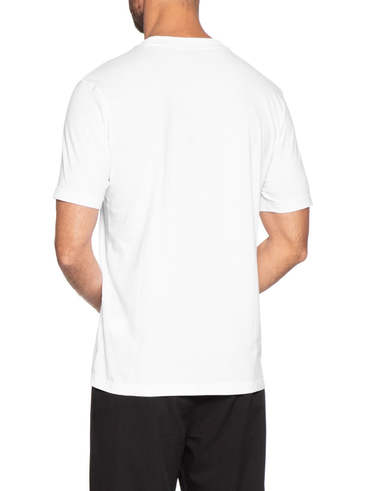 Camiseta Masculina Crew Neck TS-Logo Off White Boss