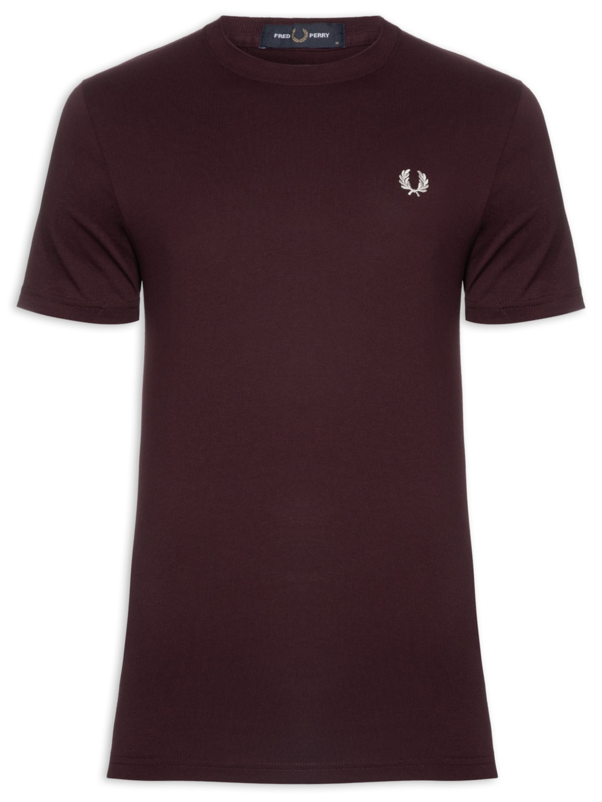 Camiseta Masculina Crew Neck - Vinho