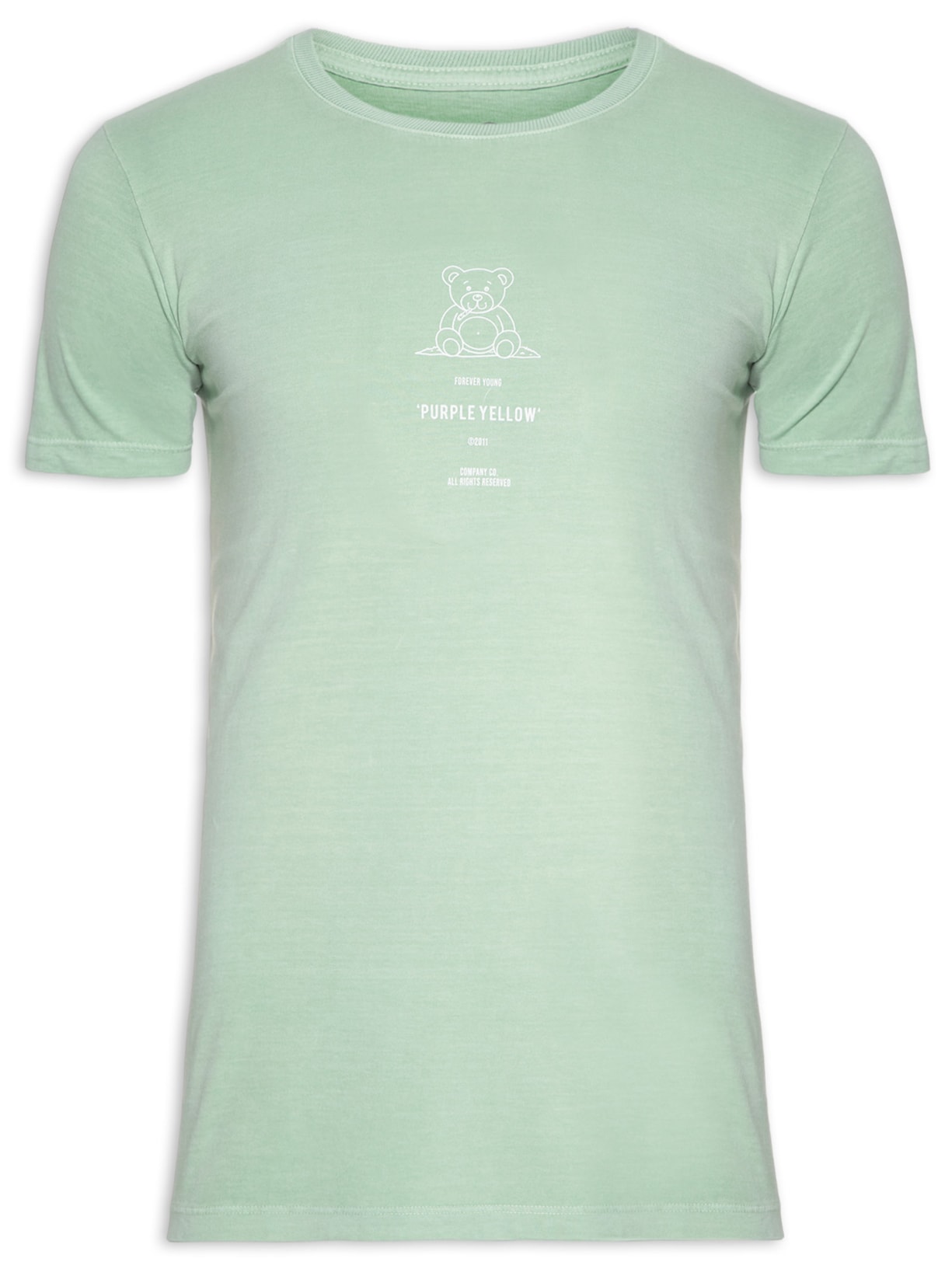 Camiseta Masculina Cuddly Bear - Verde