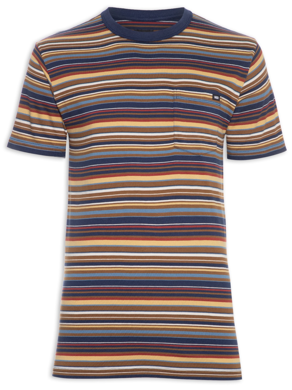 Camiseta Masculina Cullen Ss - Marrom