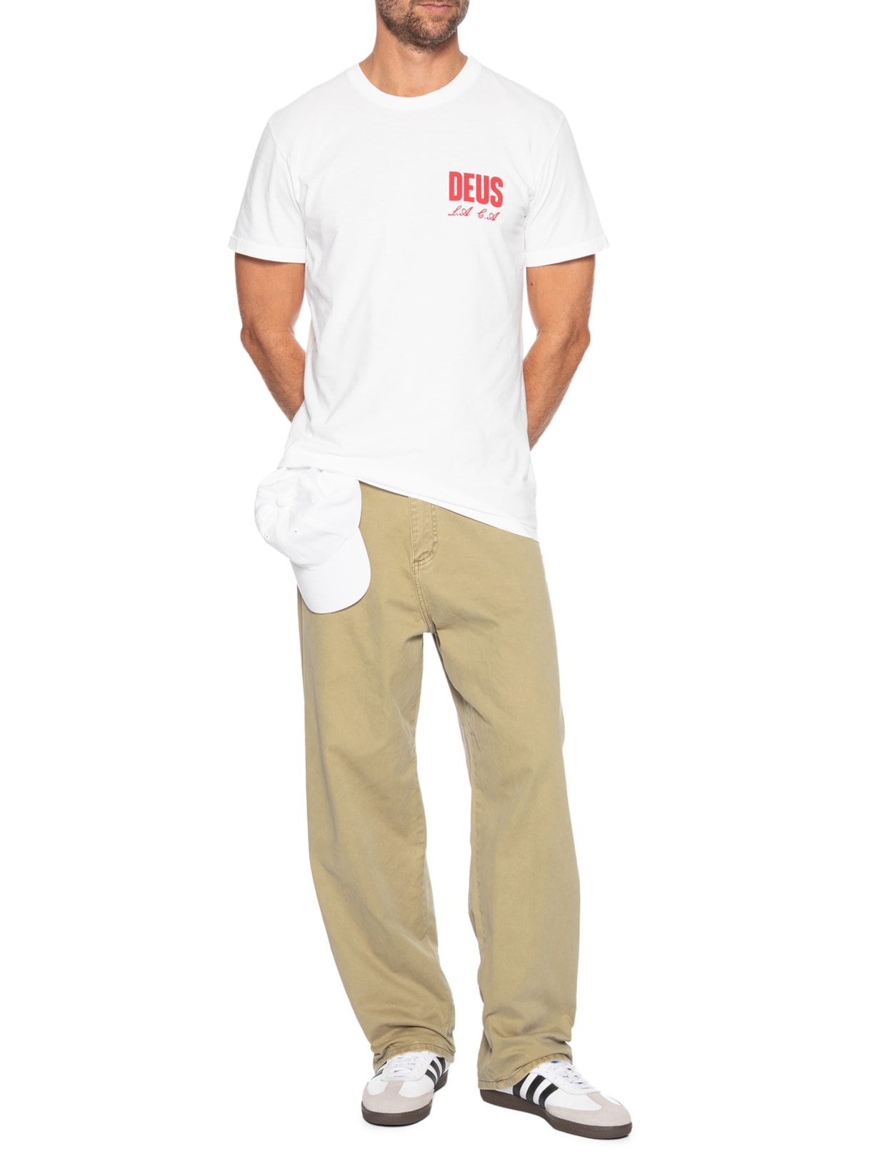 Camiseta Masculina Cutaway Regular Fit – Branco Deus Ex Machina