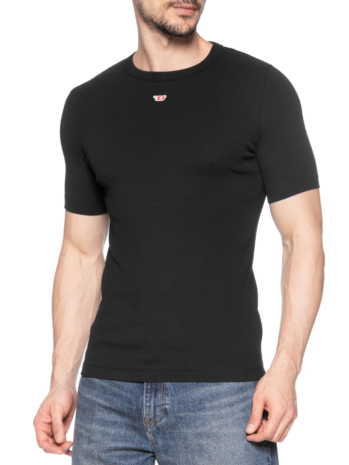 Camiseta Masculina D-Ribber-N Preto Diesel