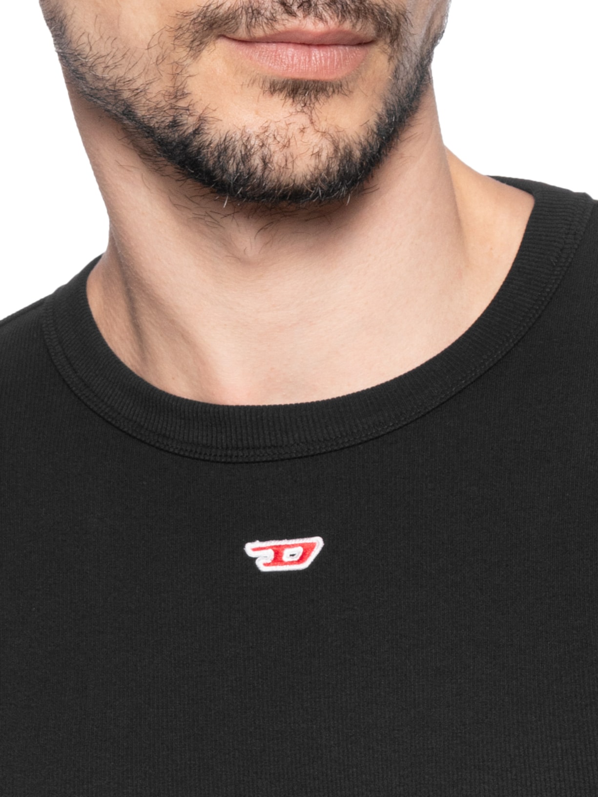 Camiseta Masculina D-Ribber-N Preto Diesel