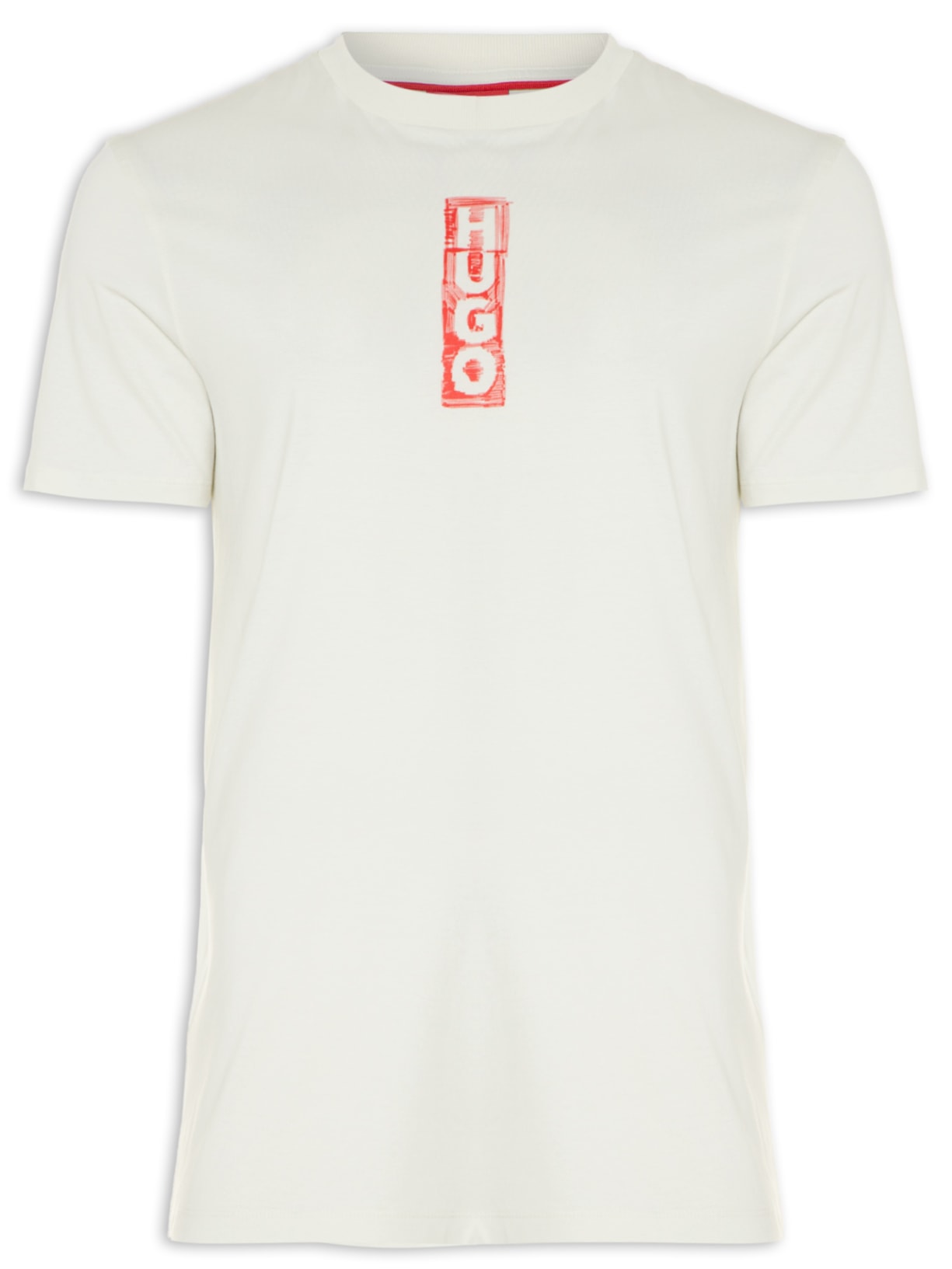 Camiseta Masculina Dalbula Off White Hugo