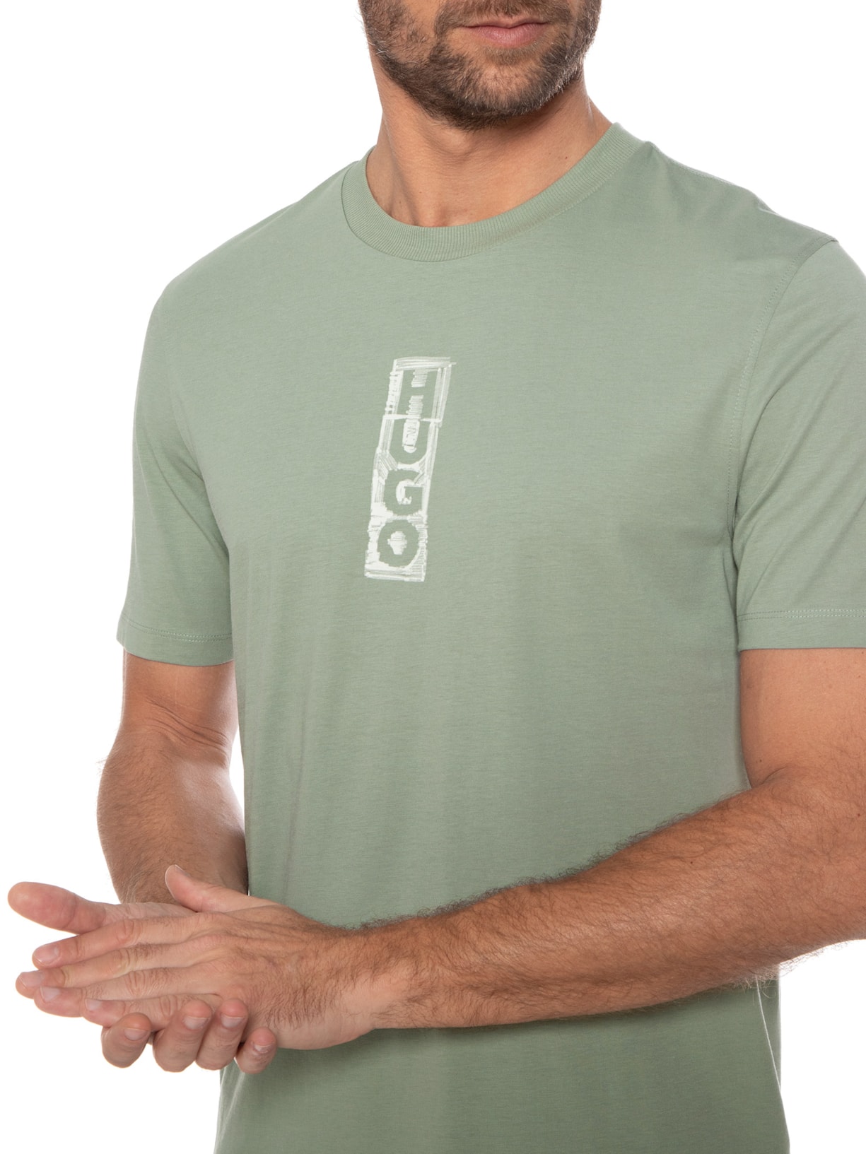 Camiseta Masculina Dalbula Verde Hugo