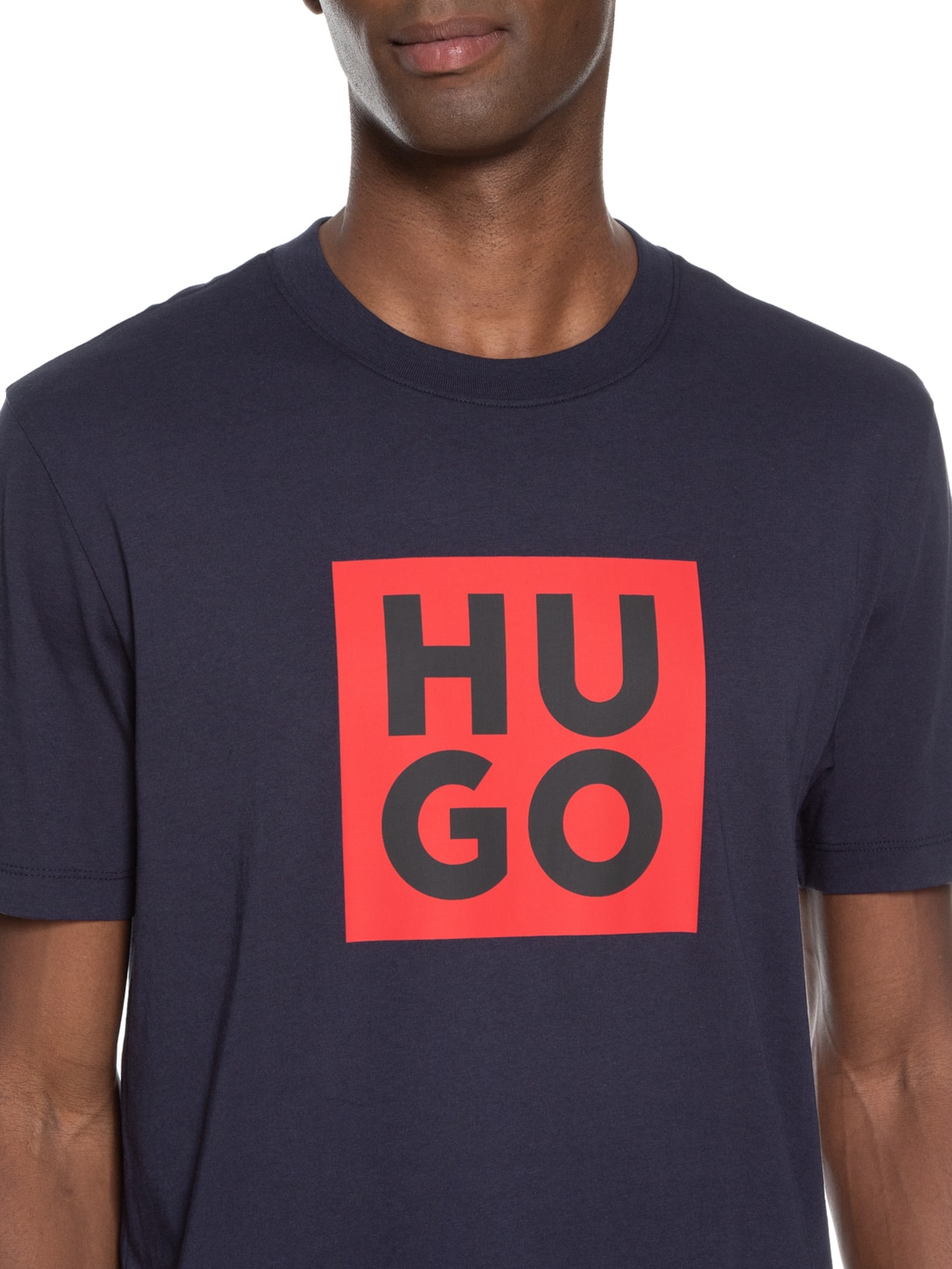 Camiseta Masculina Daltor Azul Hugo