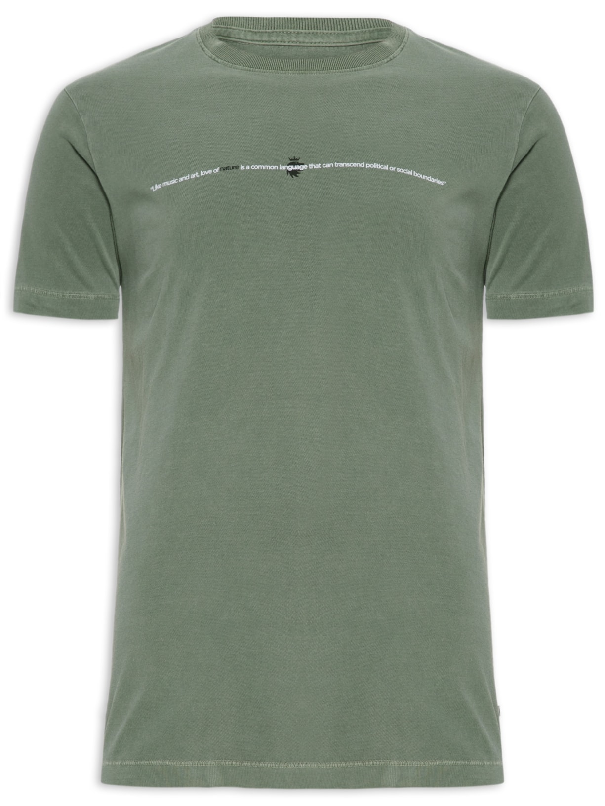 Camiseta Masculina Daltrey - Verde
