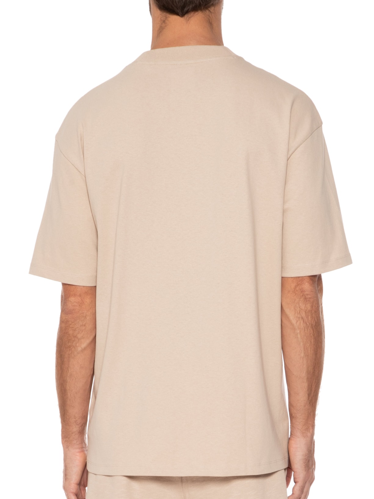 Camiseta Masculina Dampato Bege Hugo