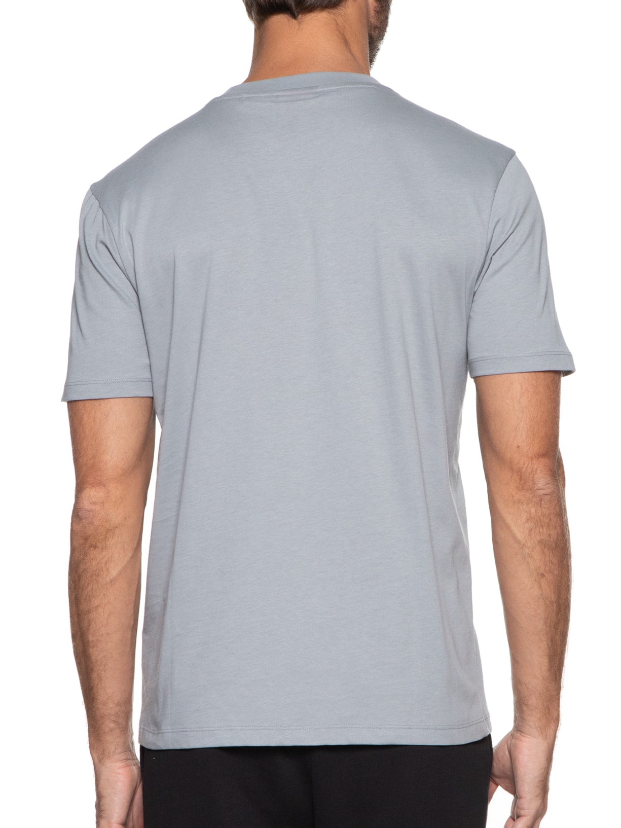 Camiseta Masculina Danda Cinza Hugo