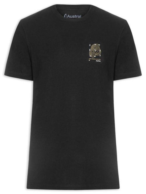 Camiseta Masculina Dander - Preto