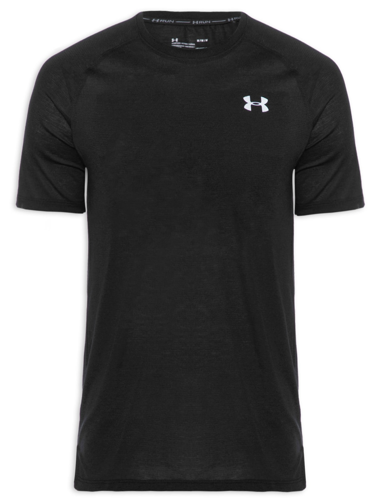 Camiseta Masculina De Corrida Streaker - Preto