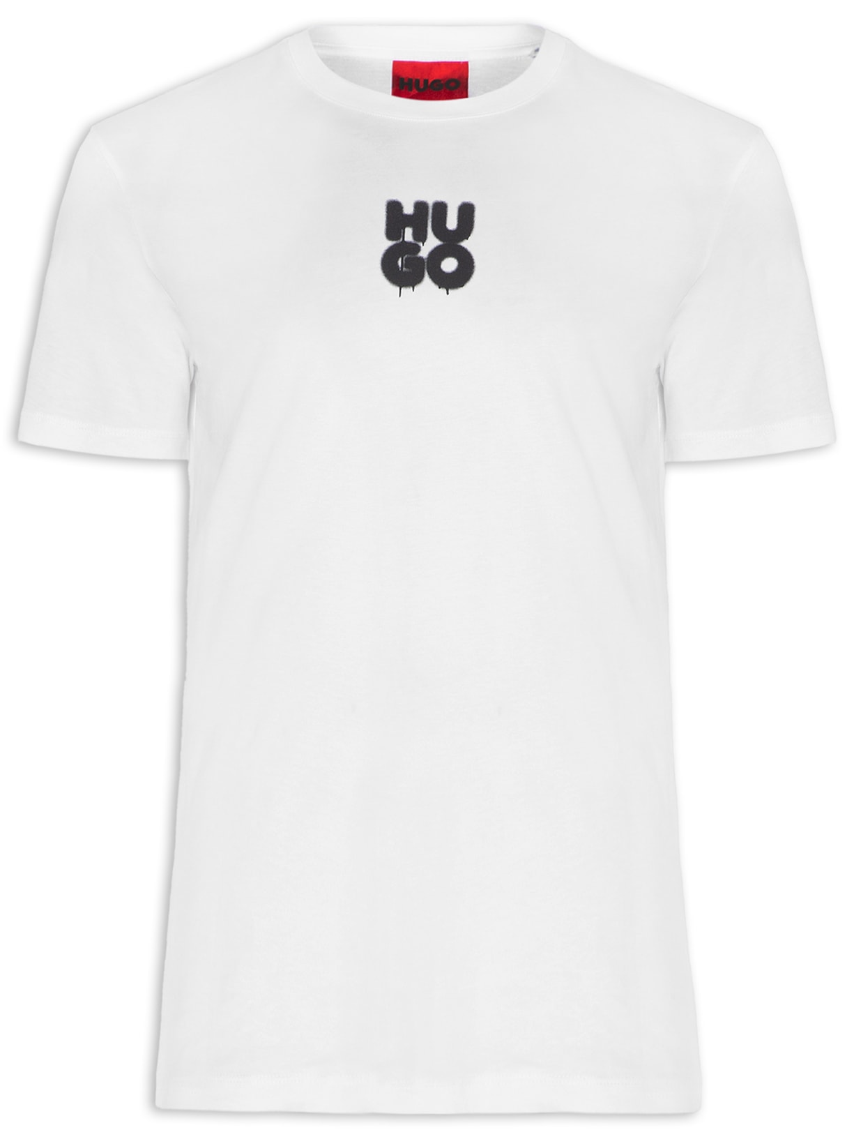 Camiseta Masculina Decali Branco Hugo