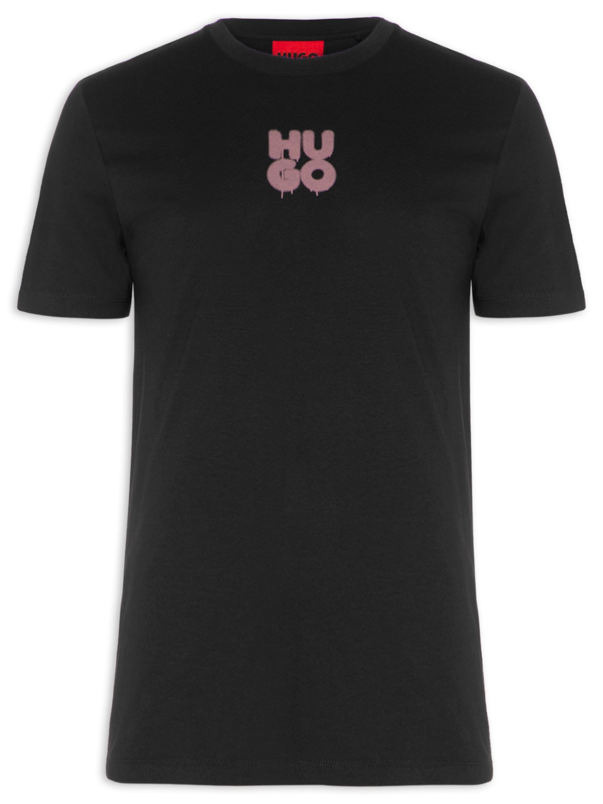 Camiseta Masculina Decali Preto Hugo