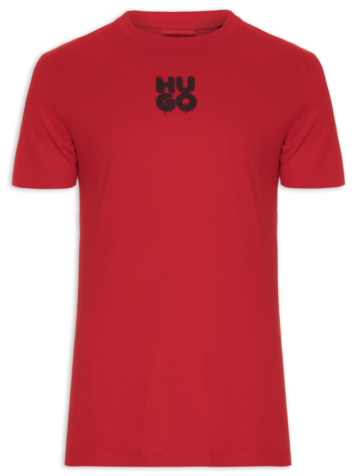 Camiseta Masculina Decali Vermelho Hugo
