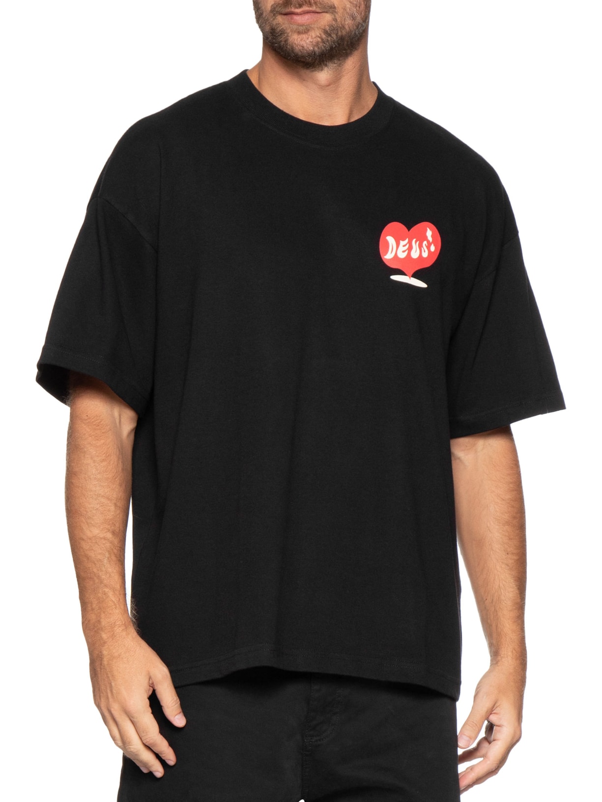 Camiseta Masculina Deep Cut Preto Deus Ex Machina