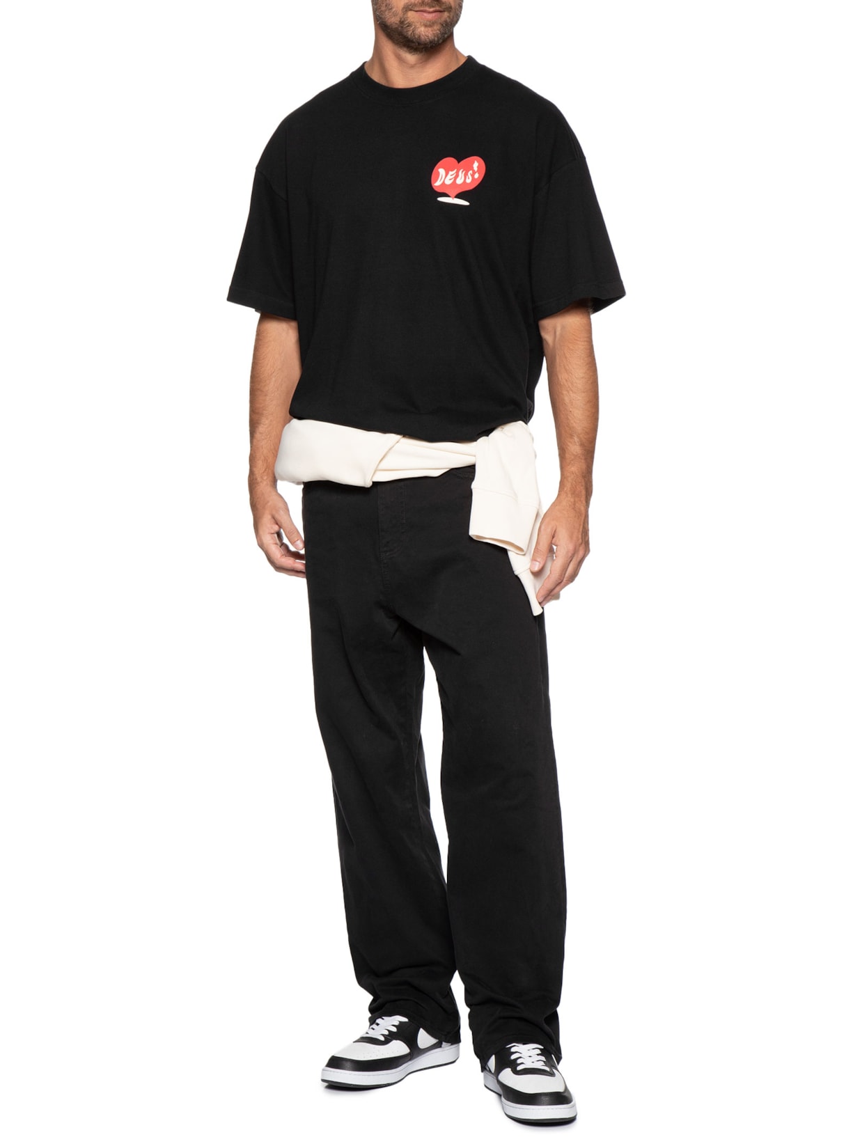 Camiseta Masculina Deep Cut Preto Deus Ex Machina