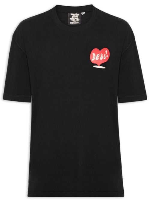 Camiseta Masculina Deep Cut - Preto