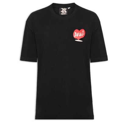 Camiseta Masculina Deep Cut - Preto