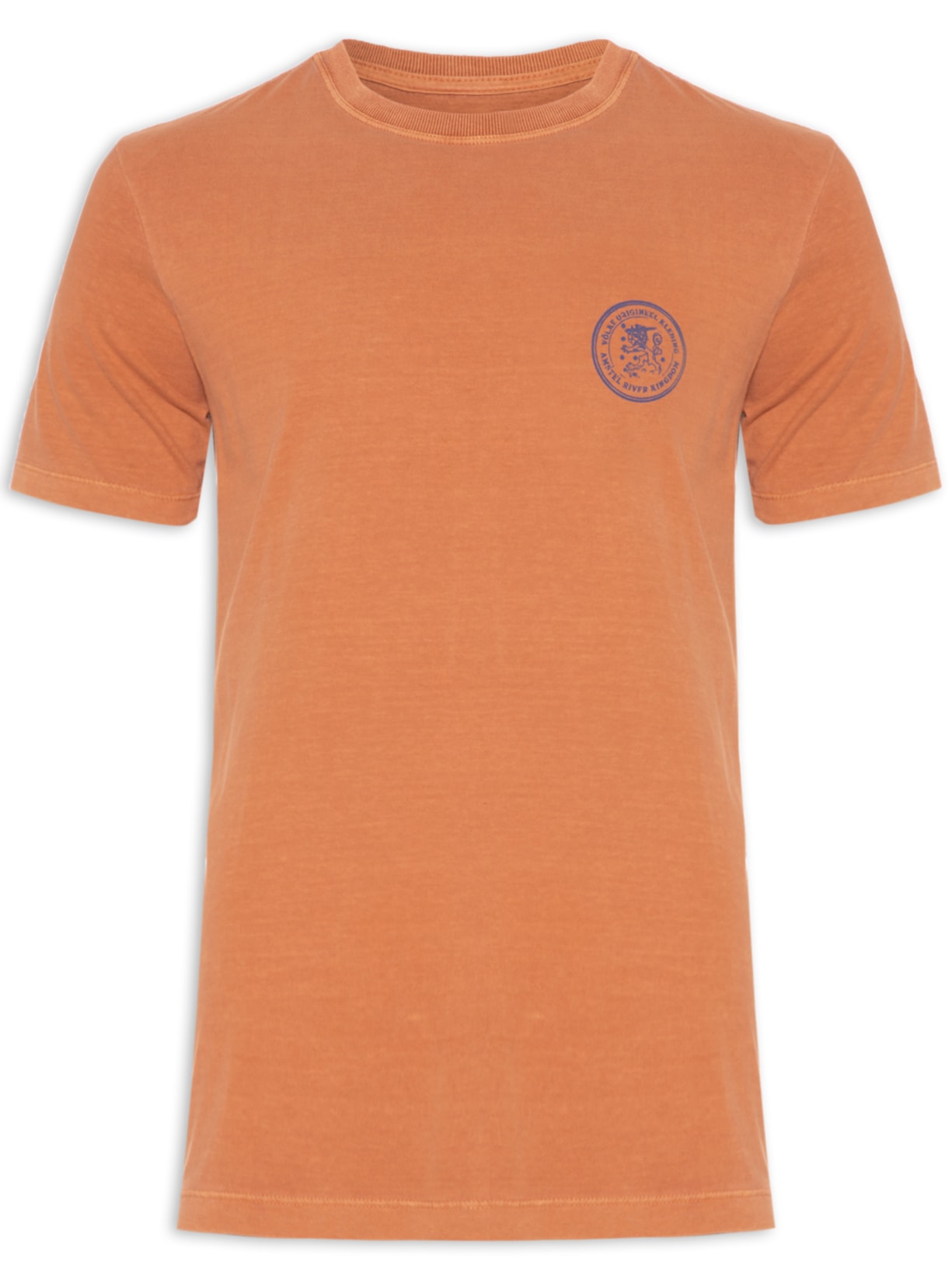 Camiseta Masculina Delft Art - Laranja