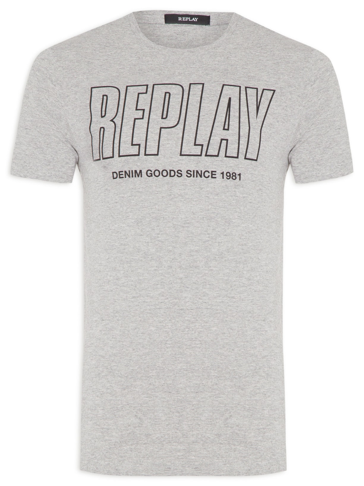 Camiseta Masculina Denim Goods Color - Cinza