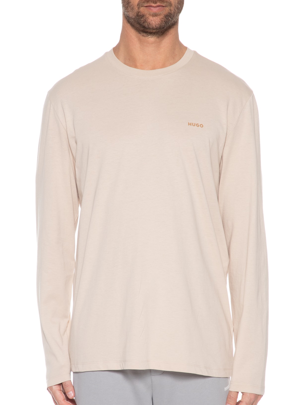 Camiseta Masculina Derol Bege Hugo