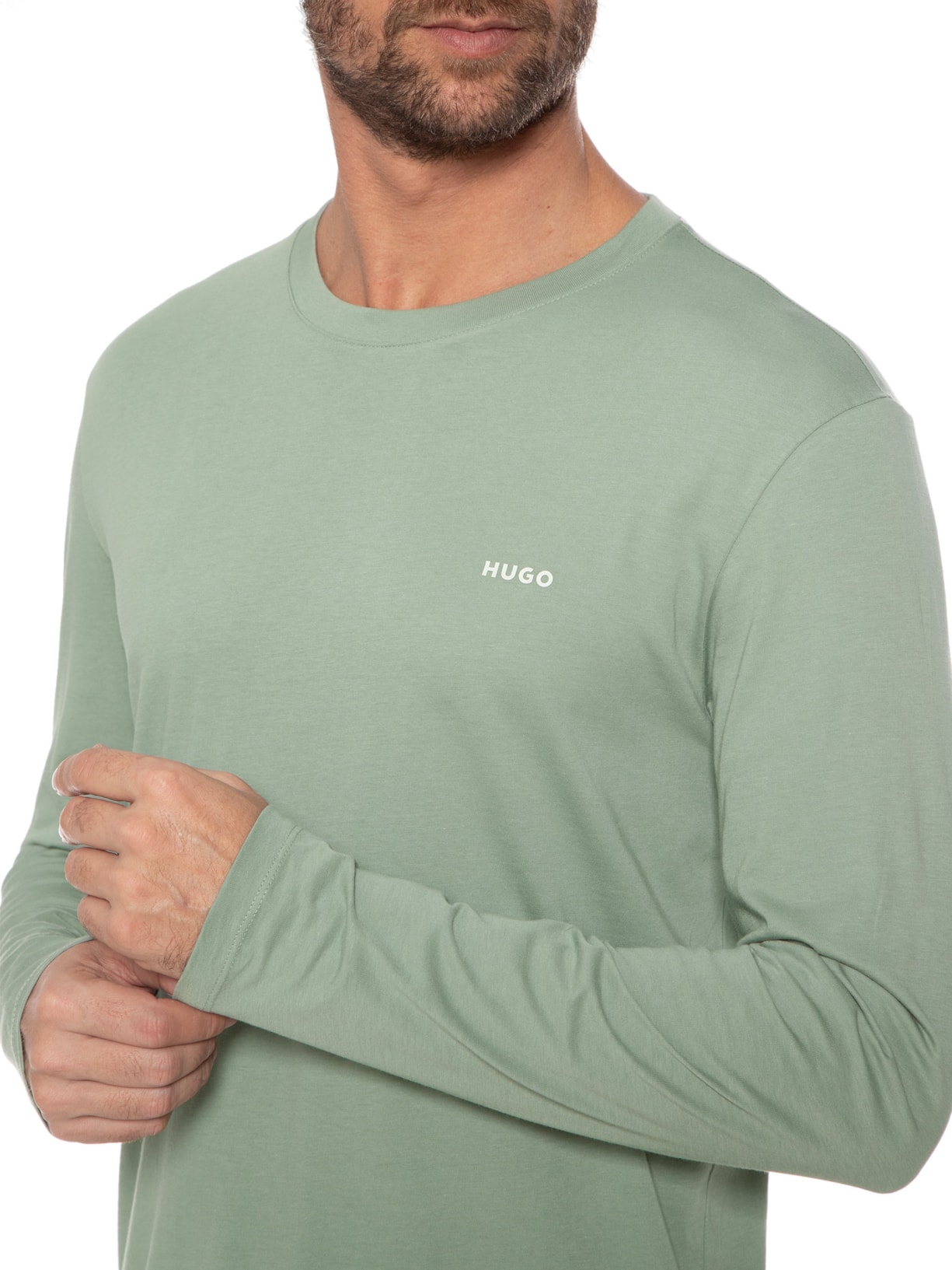 Camiseta Masculina Derol222 Verde Hugo