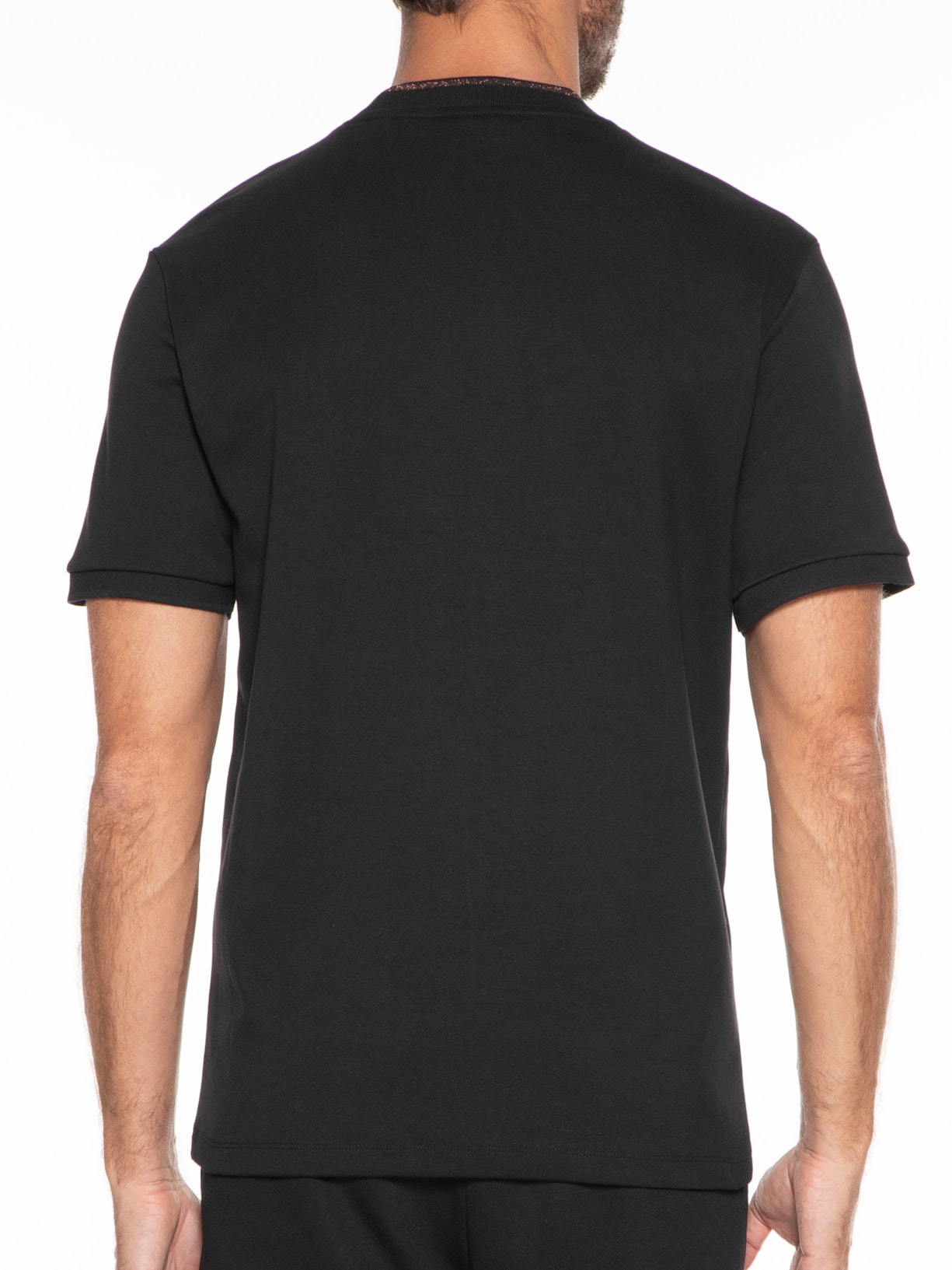 Camiseta Masculina Dettis Preto Hugo