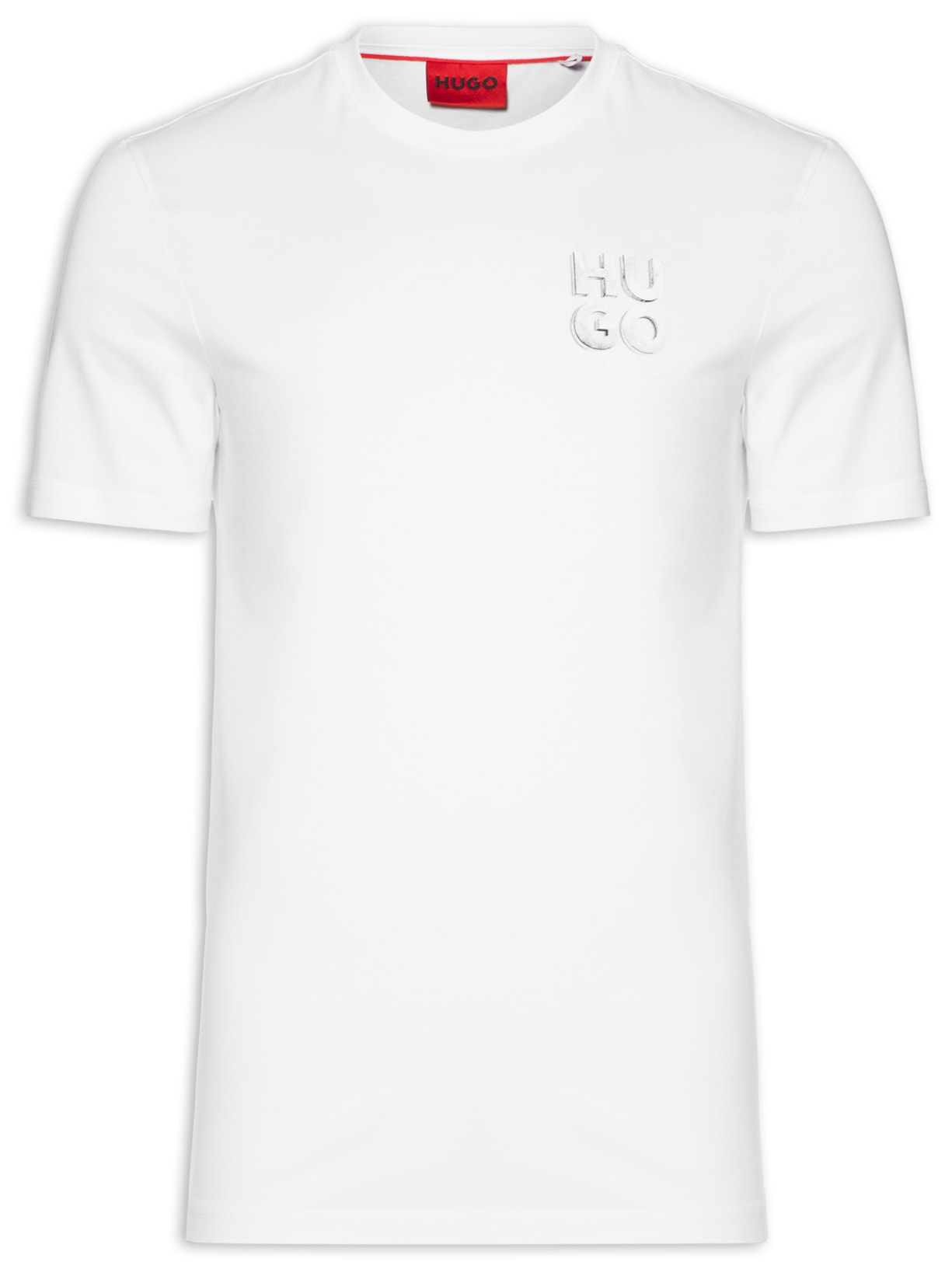 Camiseta Masculina Detzington Branco Hugo