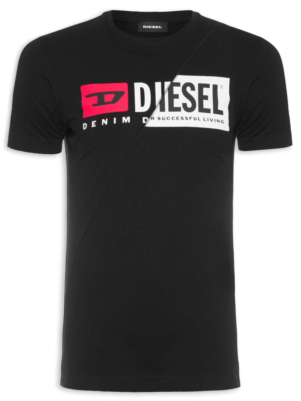 Camiseta Masculina Diego - Preto